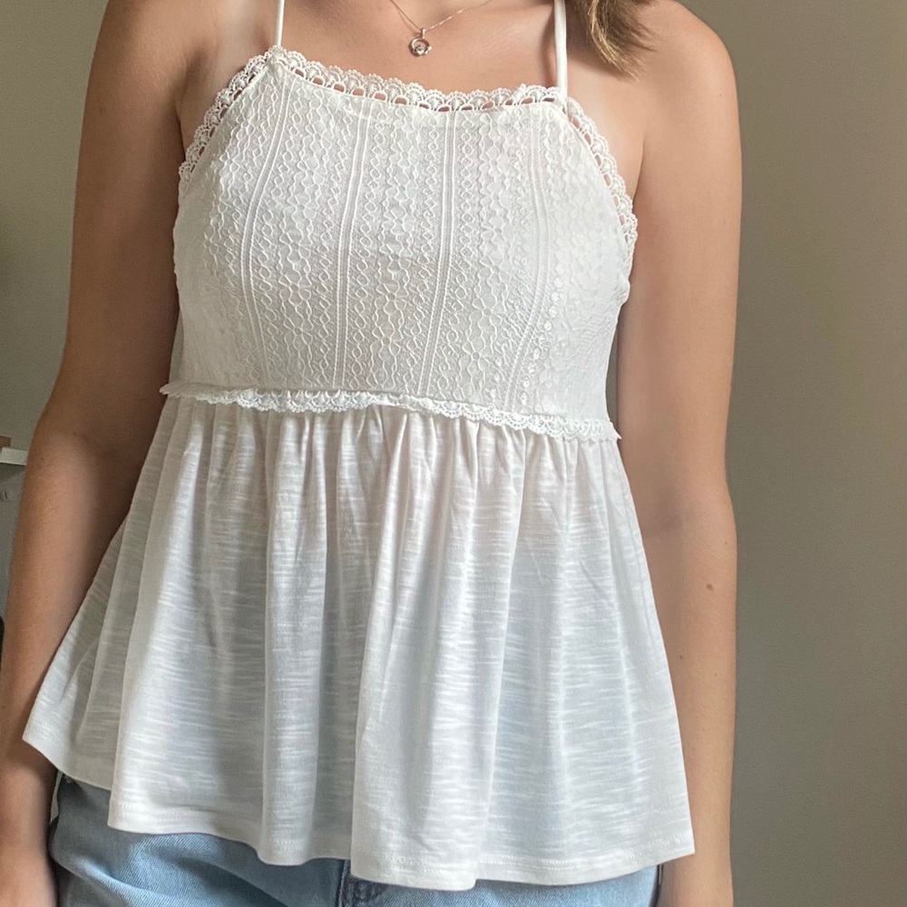 White Lace Blouse